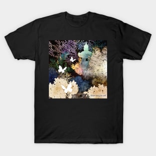 Faded Forest Butterfly Shrine T-Shirt